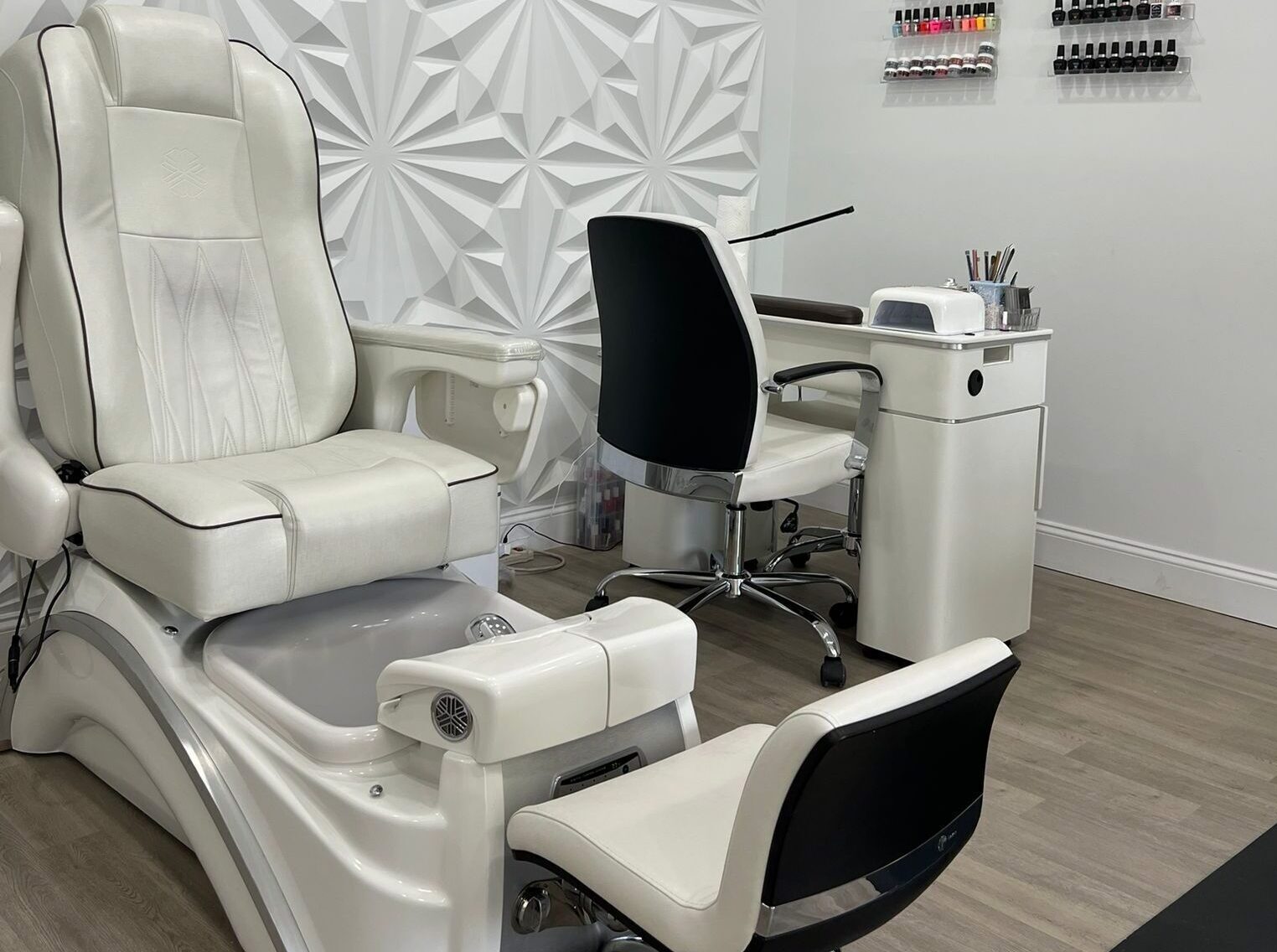 Zona pedicure y manicure